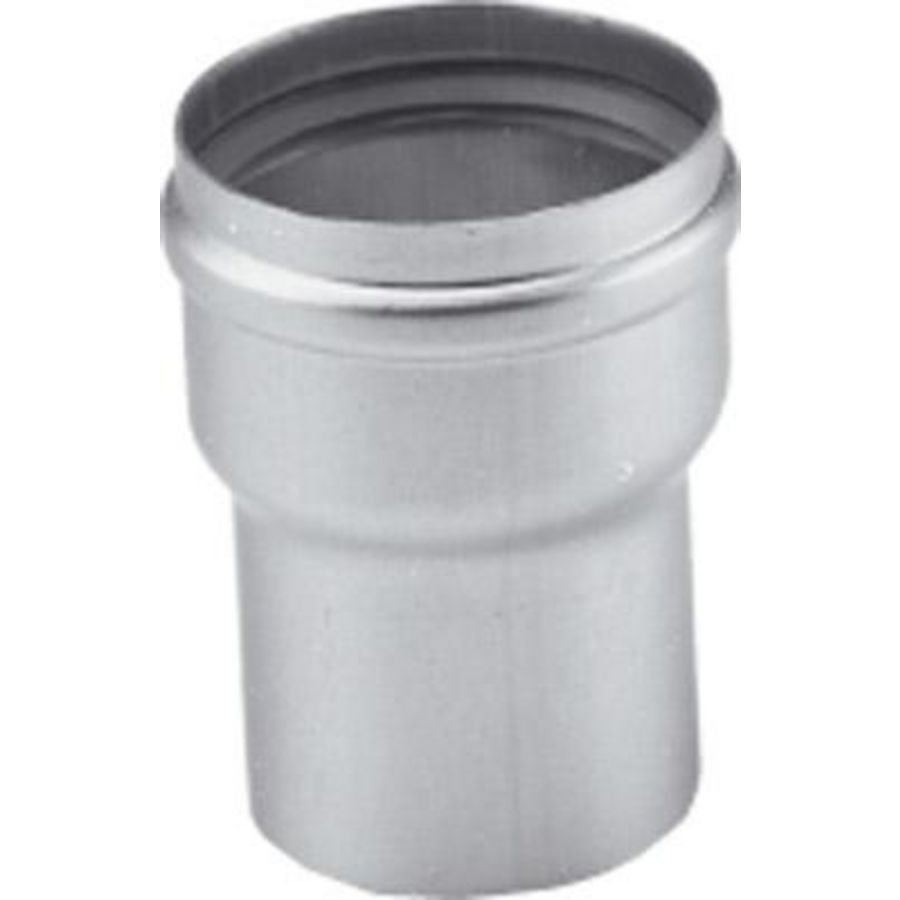 Verloop vergrotend RVS 80-100 L=125