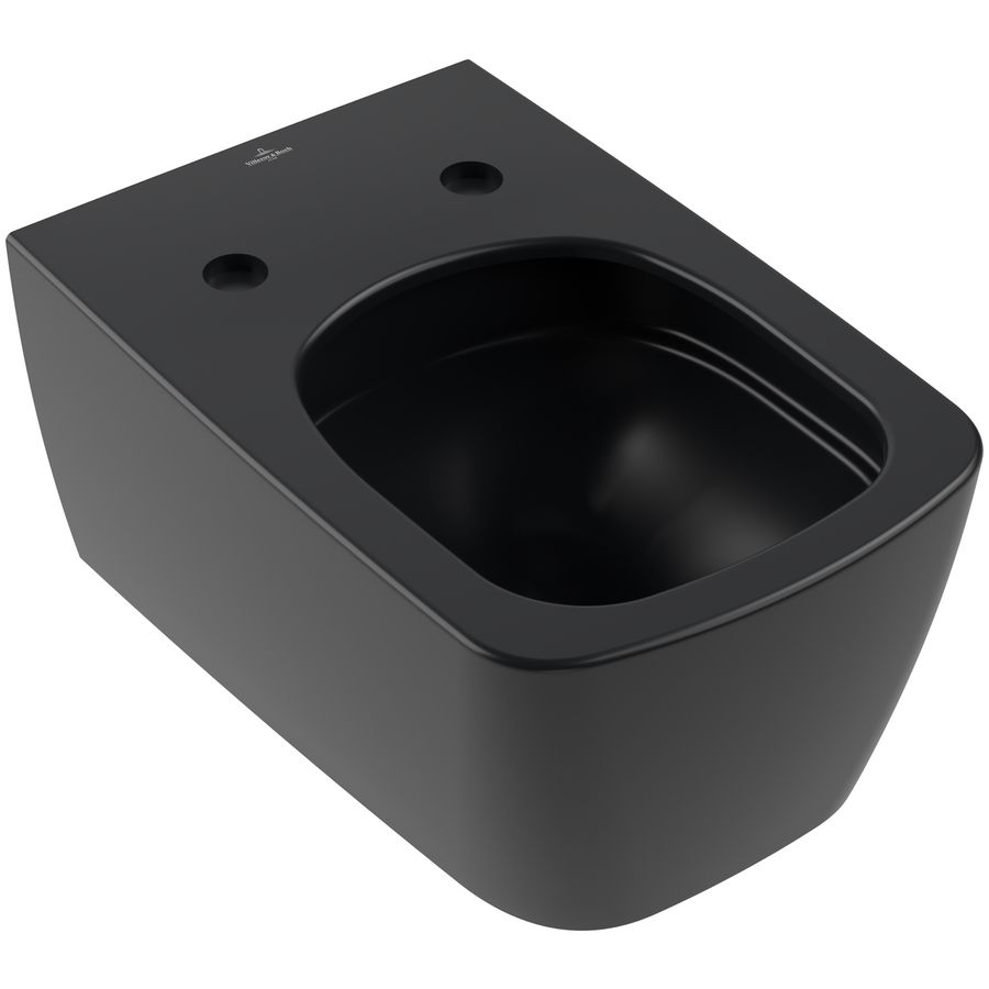 Wandcloset diepspoel randloos Subway 3.0 370x560mm Pure Black C+ (excl. zitting)