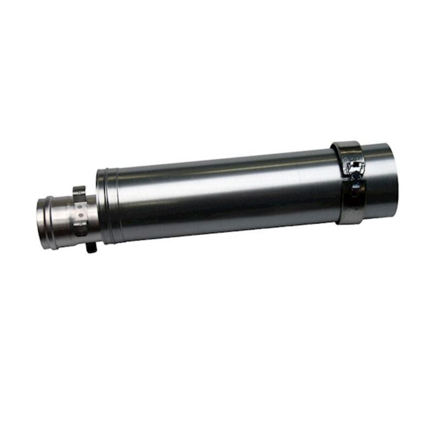 Verlengpijp concentrisch 80/125 1500mm