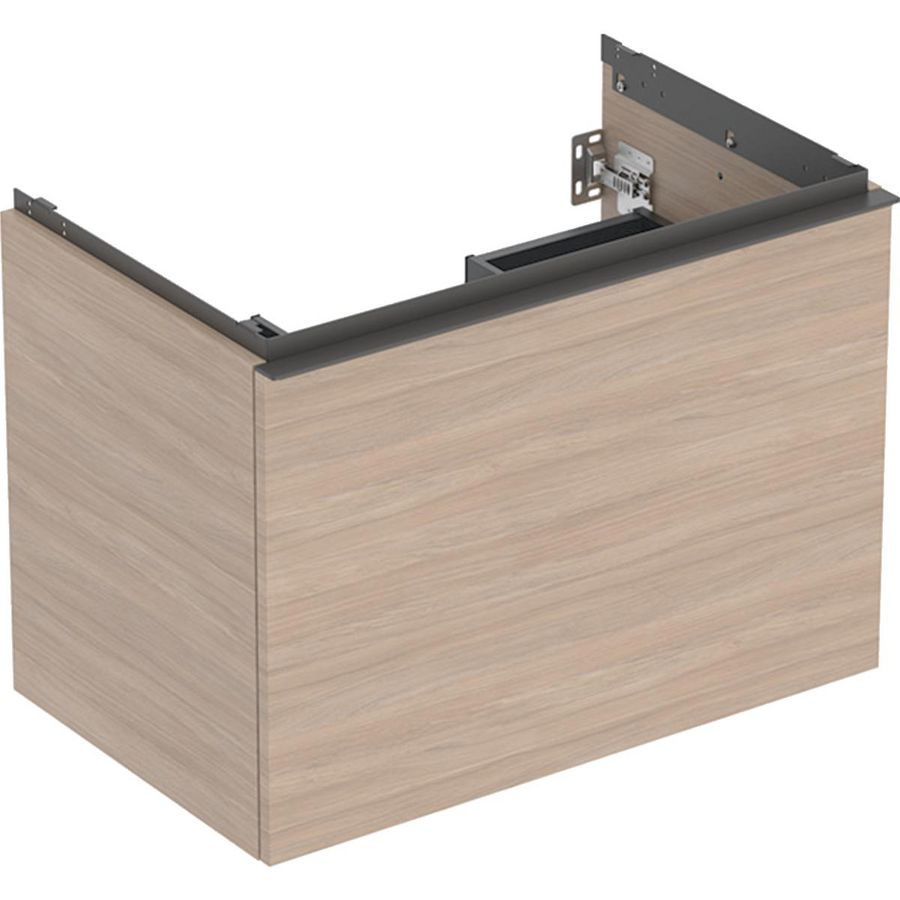 Wastafelonderkast Acanto 1 lade 1 binnenlade B75 Eiken