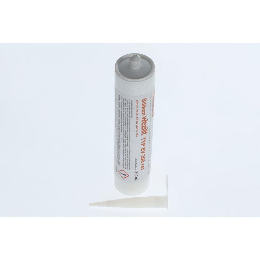 Silicone wezilit EV-300 rood tot 300gr.C.