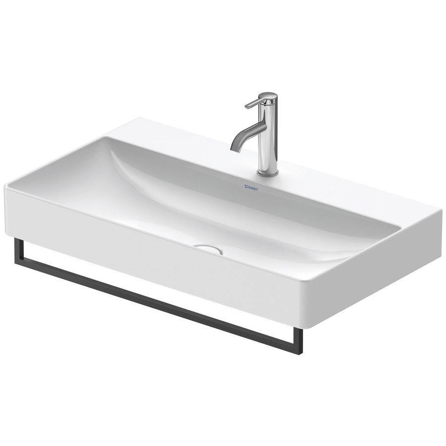 Handdoekhouder lengte: 746mm, Zwart mat