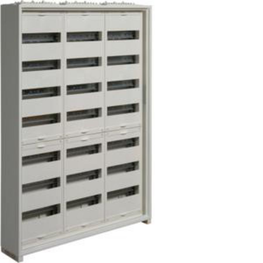 Opbouwveldverdeler IP30 1100x800x161mm 252 mod. geisoleerd