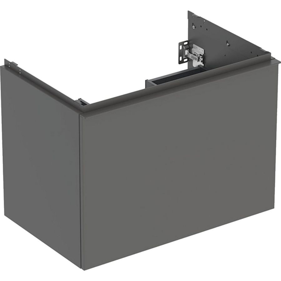 Wastafelonderkast Acanto 1 lade 1 binnenlade B75 Lava
