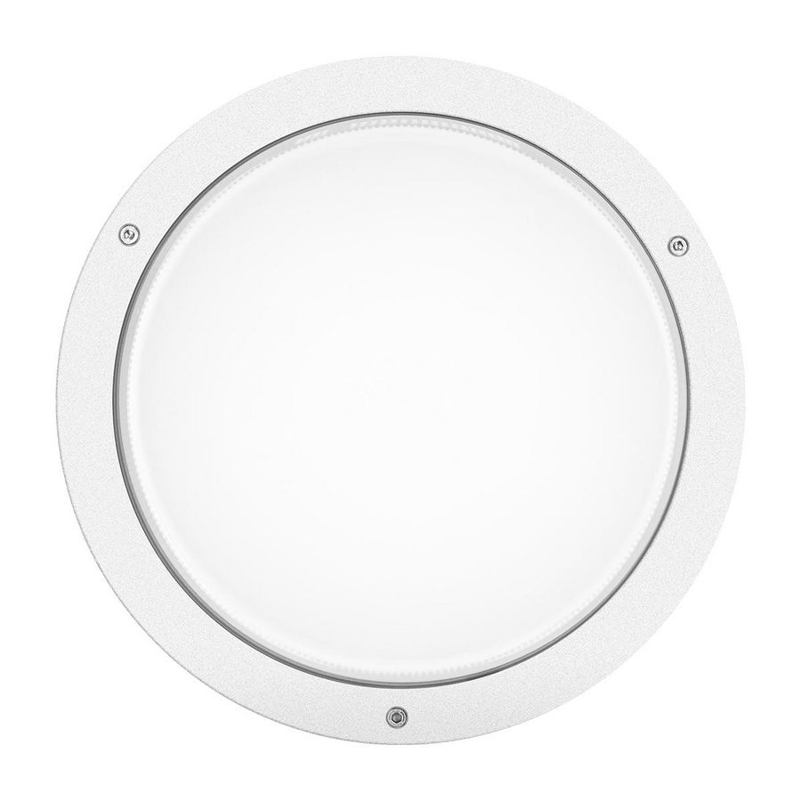 LED-Wand en plafondarmatuur 3000K 21,5W statisch Noodverlich