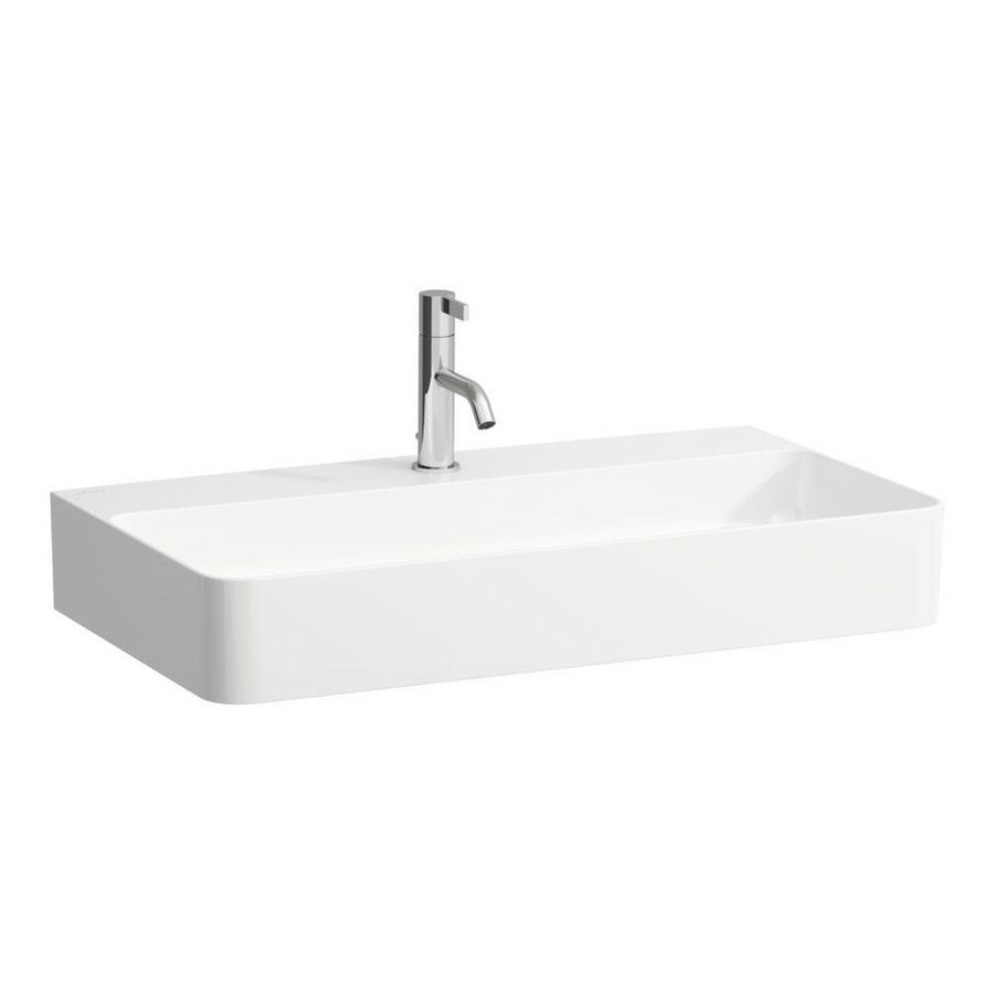 Wastafel Onderzijde Geslepen Val 75X42 Lcc Whi H8162854001121
