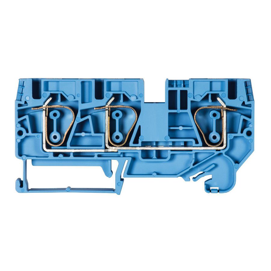 Doorgangsklem WKFN 6 d1/2/35 blauw VVE=50