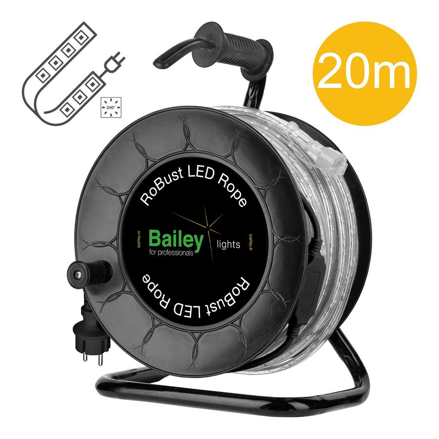 RoBust LED Rope 2S 240° 20M 8W/m 840lm/m 4000K IP65 on Ree