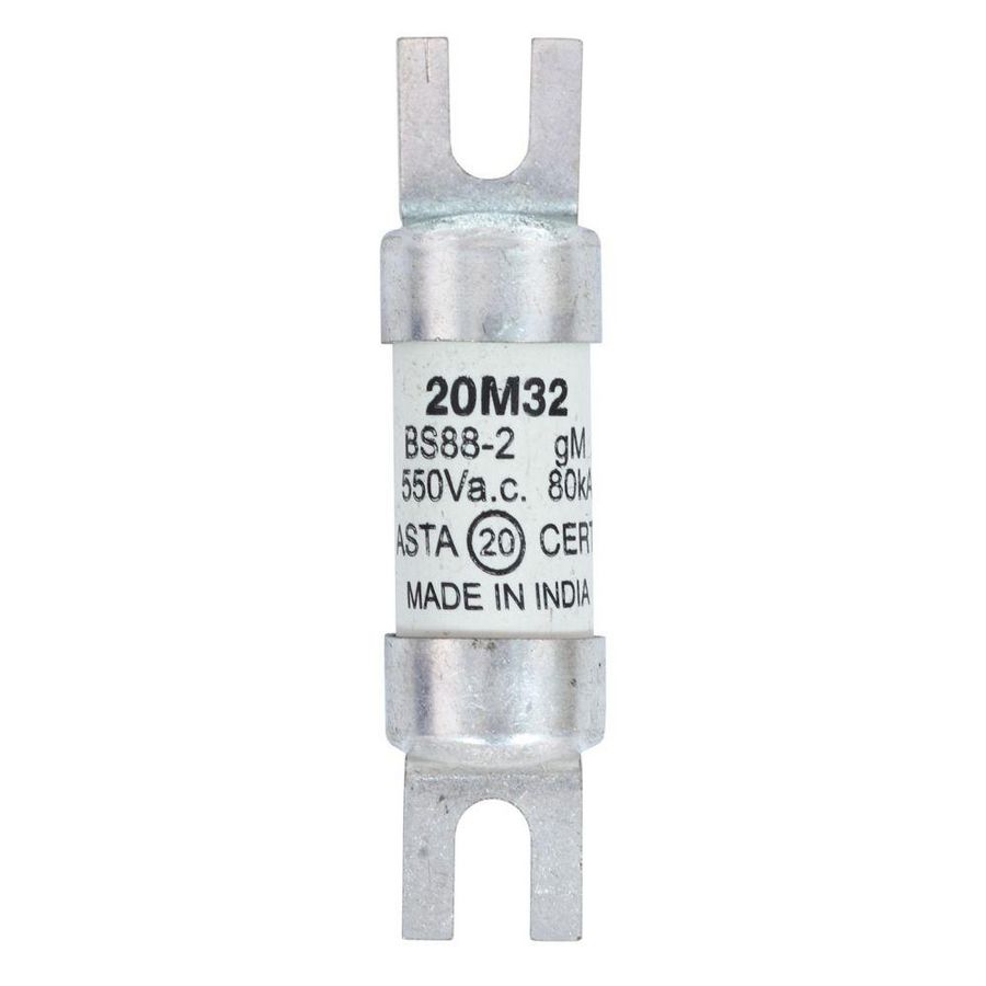 Zekering laagsp. 20A AC 550V BS88/A1 14x55 gM BS 2 VVE=20