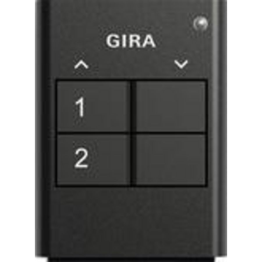 draadloze handzender 2-voudig Gira eNet antraciet