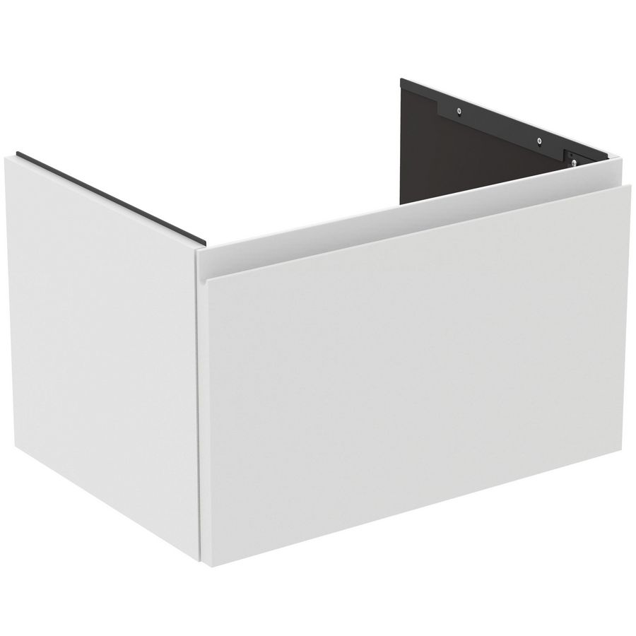 Wastafelmeubel 600x440x370mm matt white 1 lade Finesse