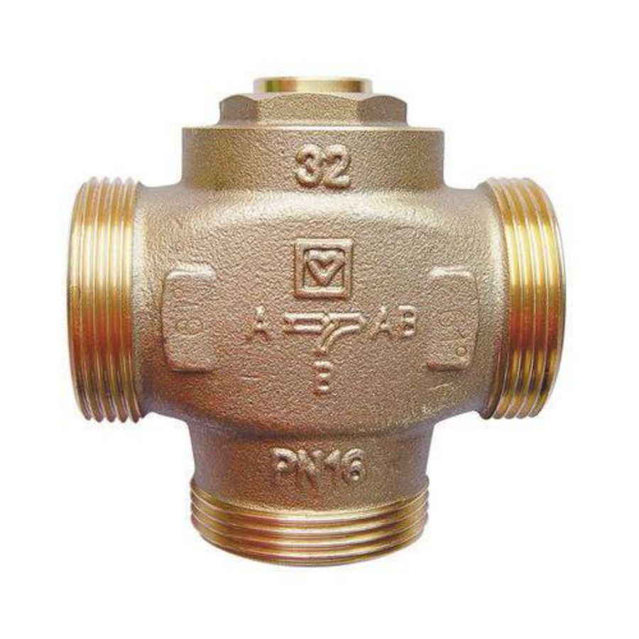 Teplomix 3-weg Thermostatische 55 63gr. messing vlakd. DN32