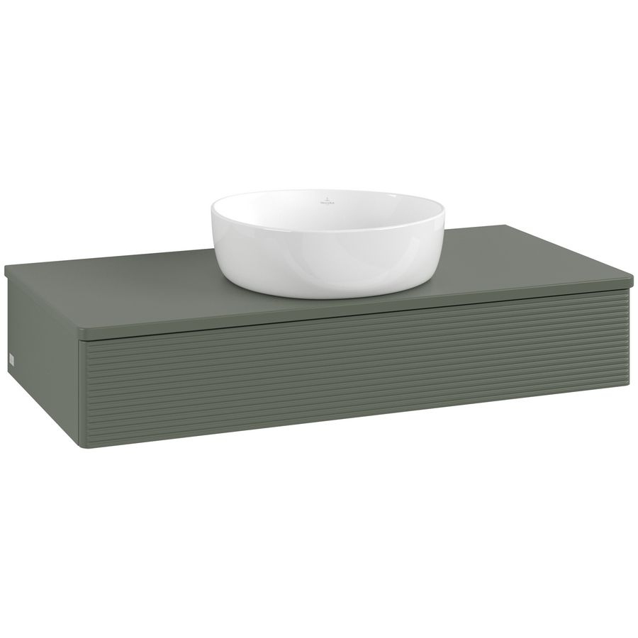 Wastafelonderkast Antao 1000x190x500mm L.Green Matt Lacquer K09150HL