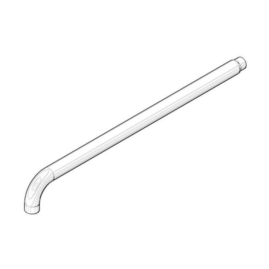 Buis 462x61x24mm Mat Wit
