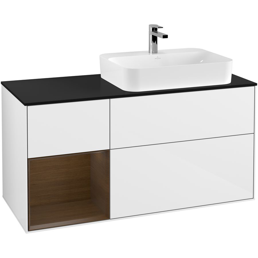 Wastafelonderkast Finion 1200x603x501mm G.White.L G392GNGF