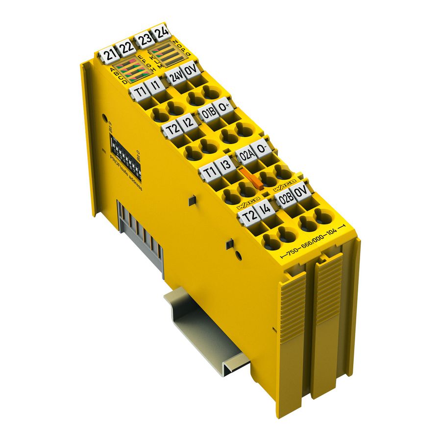 Veilige digitale in-/uitgang, 4/2 kanalen DC 24 V 10 A