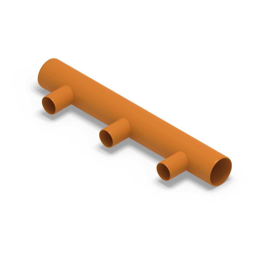 Verdelerbalk DN400 250 3