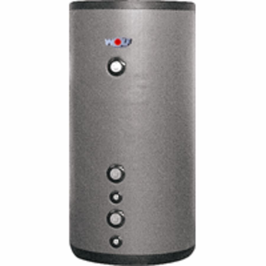 Staand buffervat 200ltr. SPU-1-200 geïsoleerd