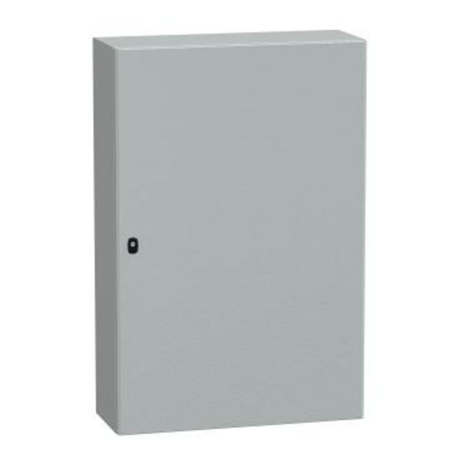 Kast Deur Montageplaat 1200x800x300mm IP66/IK10 Spacial S3D