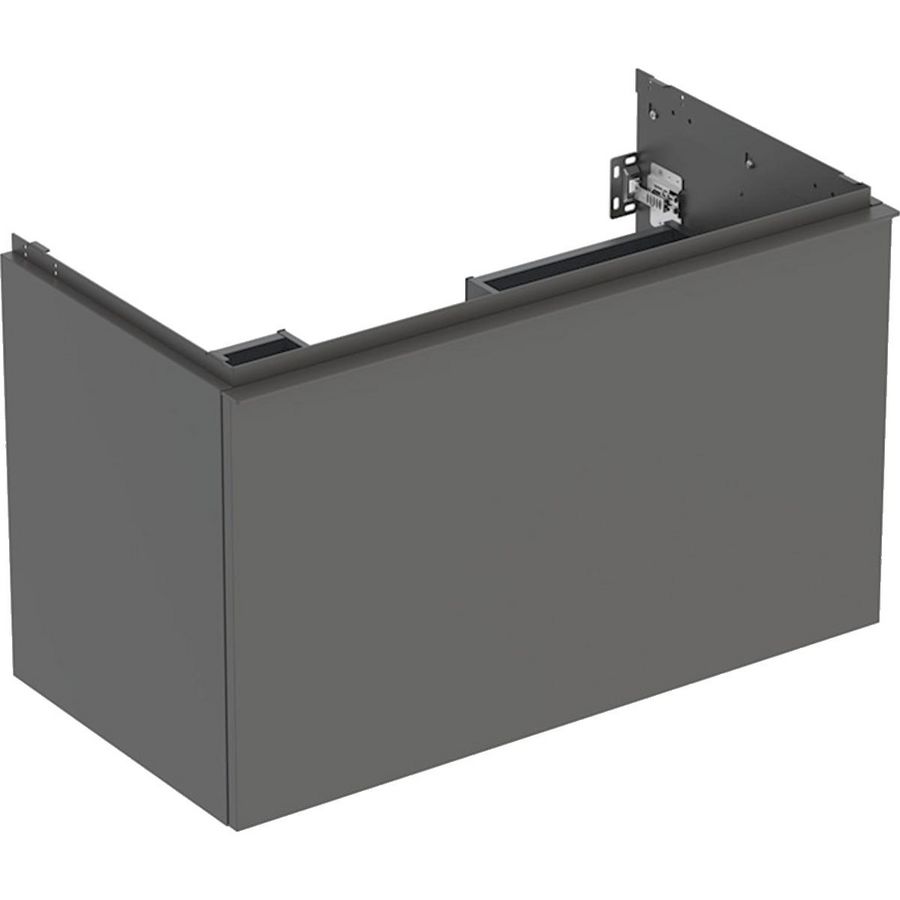 Wastafelonderkast Acanto 1 lade 1 binnenlade B90 Lava