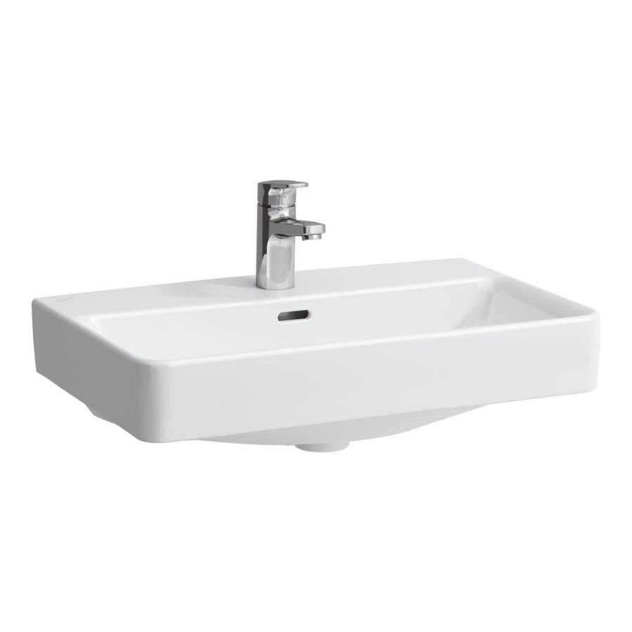 Wastafel Compact Onderzijde Geslepen Pro S 60X38 wit