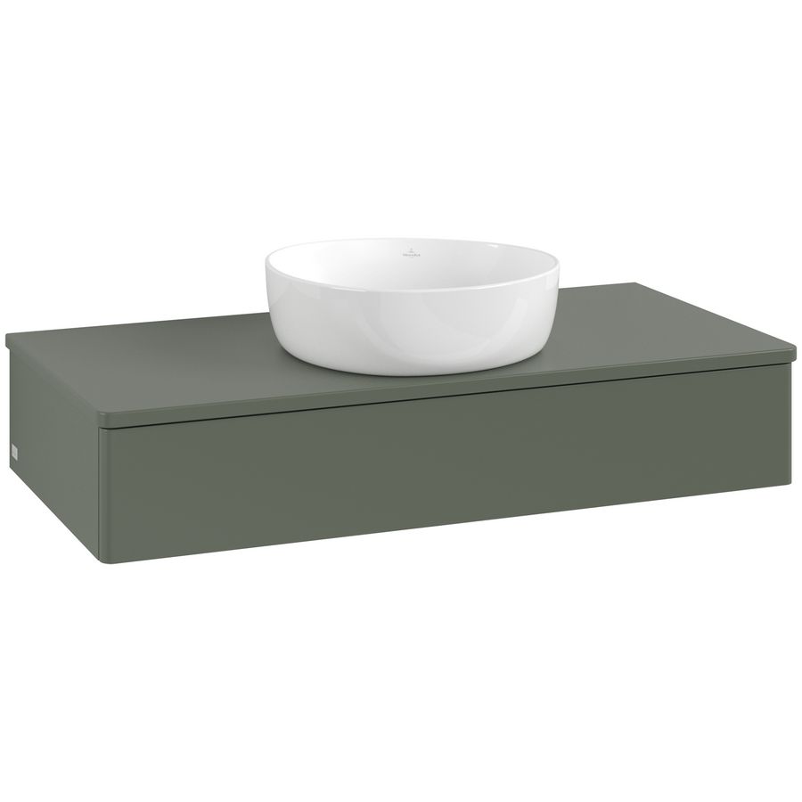 Wastafelonderkast Antao 1000x190x500mm L.Green Matt Lacquer L09010HL
