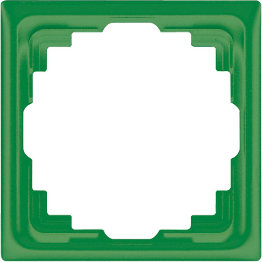 Afdekraam groen v.wandgoot 1-voudig CD500