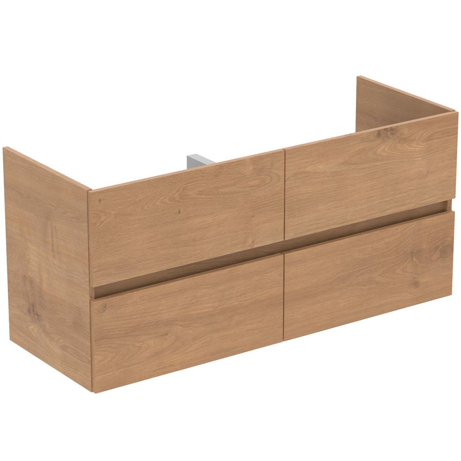 Wastafelmeubel TIEMPO 120x44cm 4x la natural licht eiken