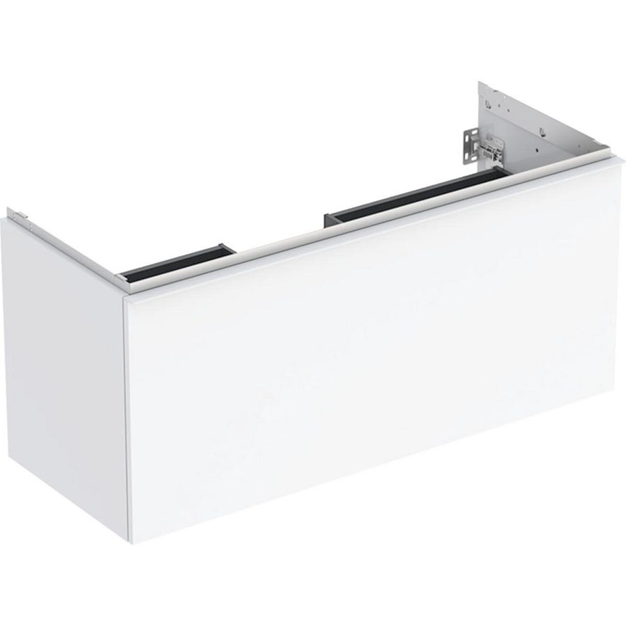 Wastafelonderkast Acanto 1 lade 1 binnenlade B120 Wit