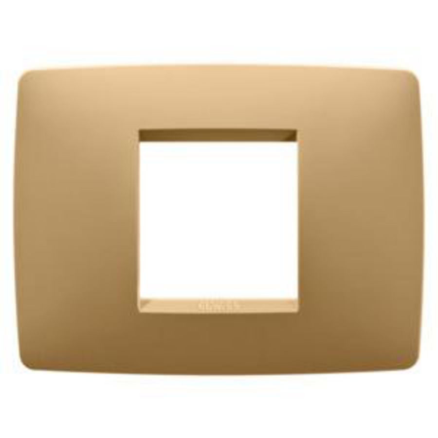 ONE PLAAT-VAN GELAKT TECHNOPOLYMEER-2 MODULE-GOUD-CH