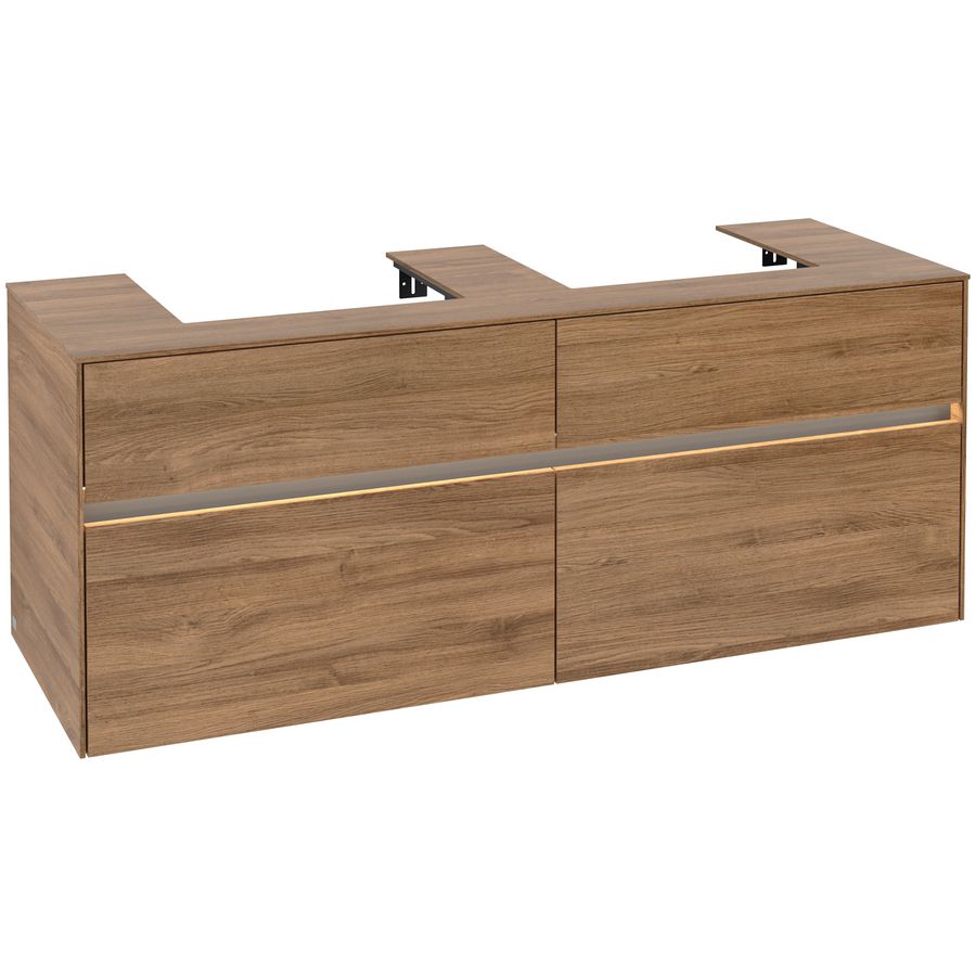 Collaro Wastafelonderkast 1400x548x500mm C076B0RH