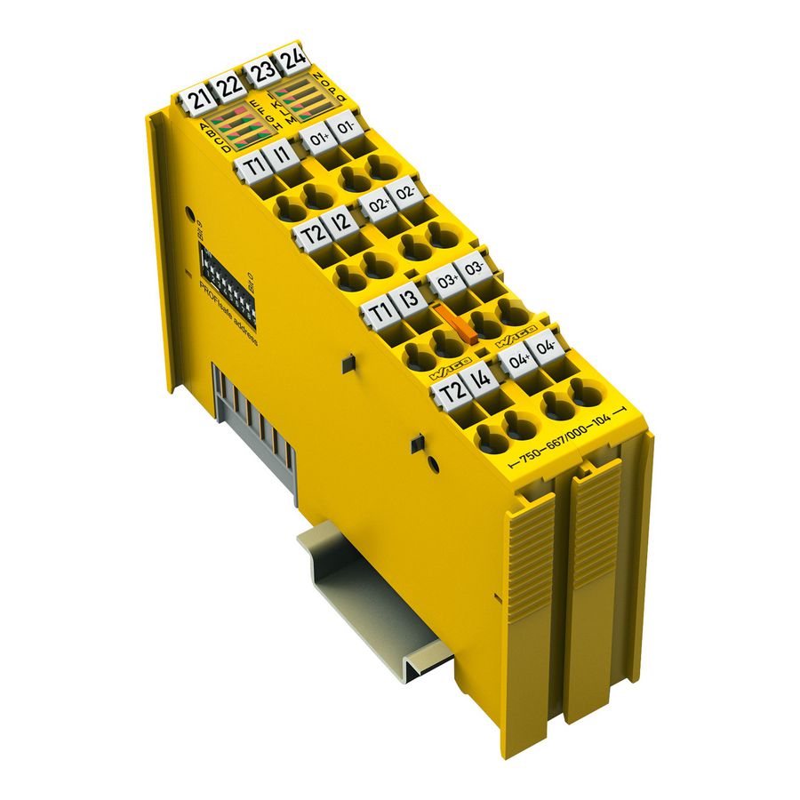 Veilige digitale in-/uitgang, 4/4 kanalen DC 24 V 2 A