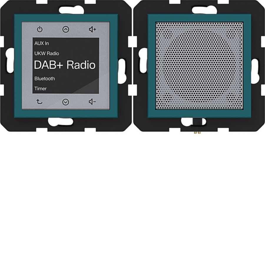 Radio touch DAB + Bluetooth met luidspreker A.x/C.x azure mat
