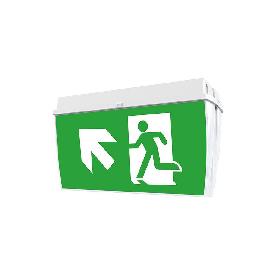 LED uitgangsbord IP65 opbouw AT incl. pictogrammen