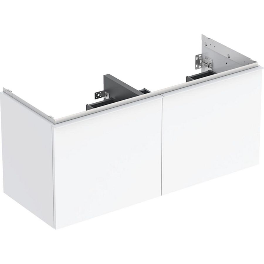 Acanto dub.wastafelonderkast 2 lades 2 binnenlades B120 Wit