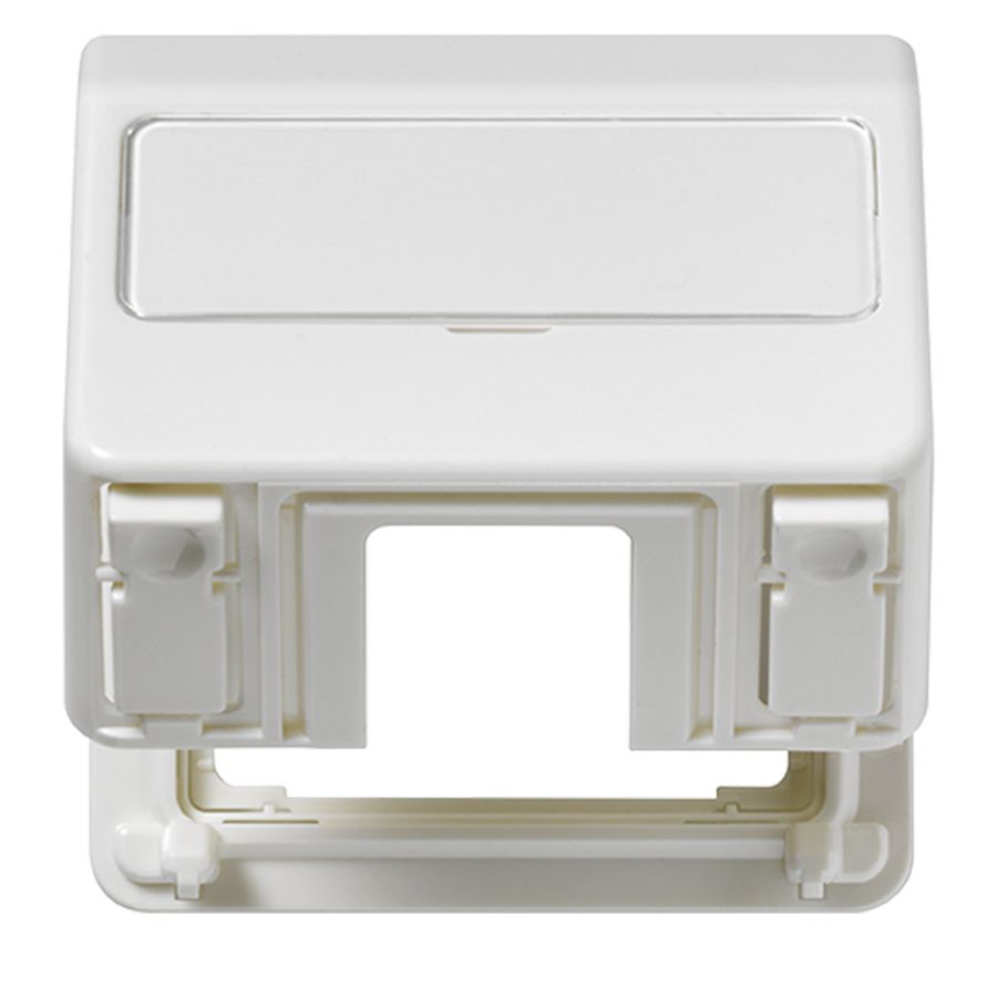 Data-aansluitkap CD500 a.wit m.klapdeks.