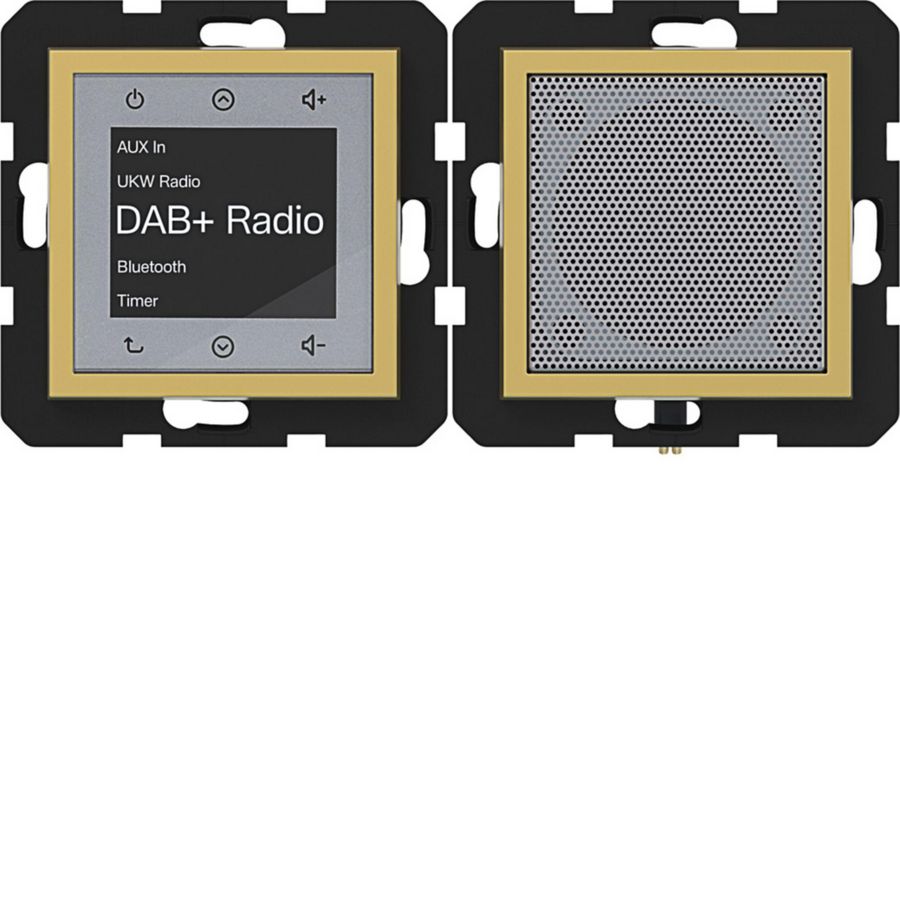 Radio touch DAB + Bluetooth met luidspreker A.x/C.x gold metalic