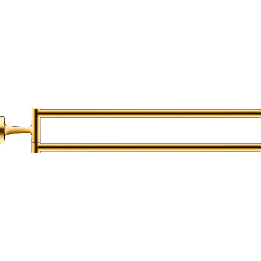 Starck T Handdoekhouder Goud Gepolijst 88x486x57mm