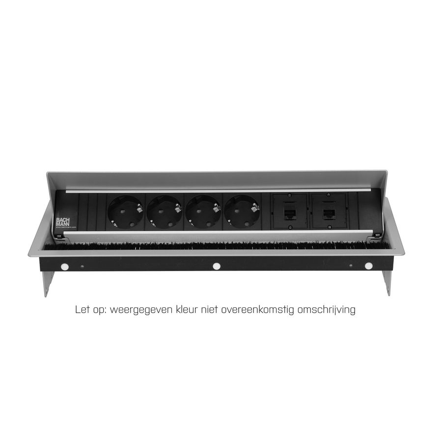 CONI 4x 230V RA 2x CAT6 0,2m GST o.g. wit