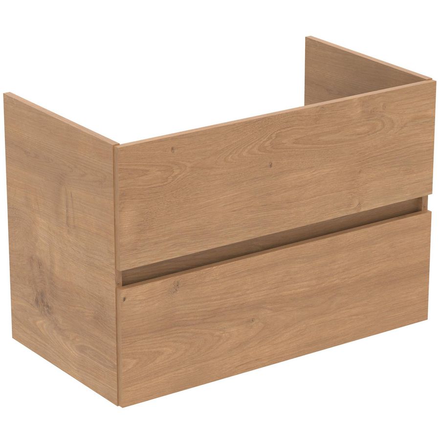 Wastafelmeubel TIEMPO 80x44cm 2x la natural licht eiken