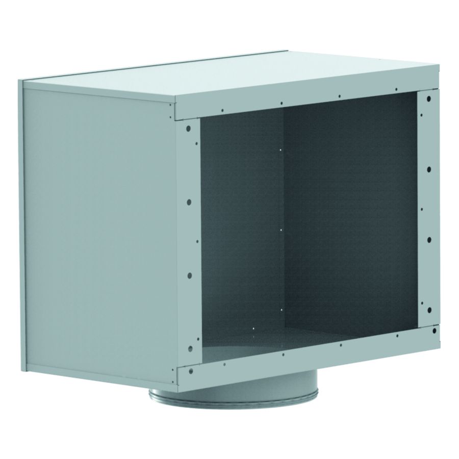 Luchtinlaatplenum 1 x 355mm voor VTVF140N en VTVF140P