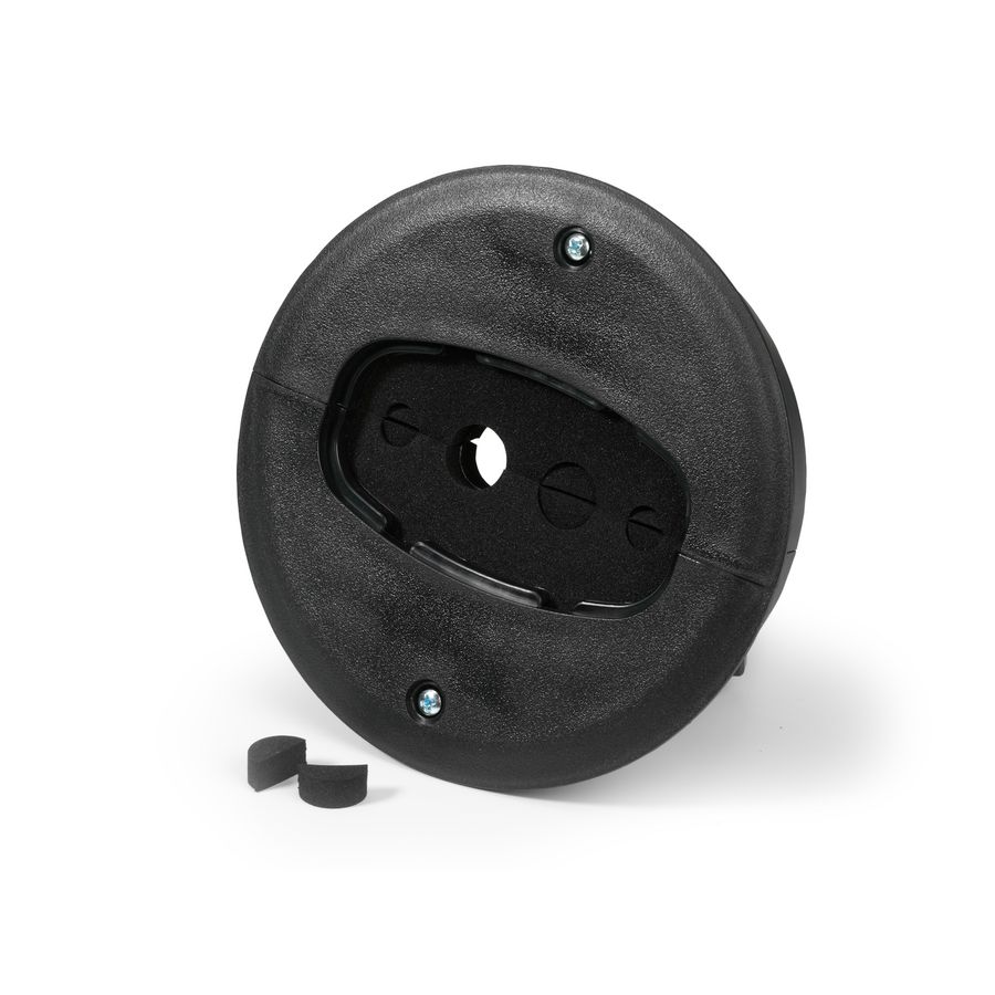 Vloerdoorvoer Air-Block 152mm incl. foam zwart