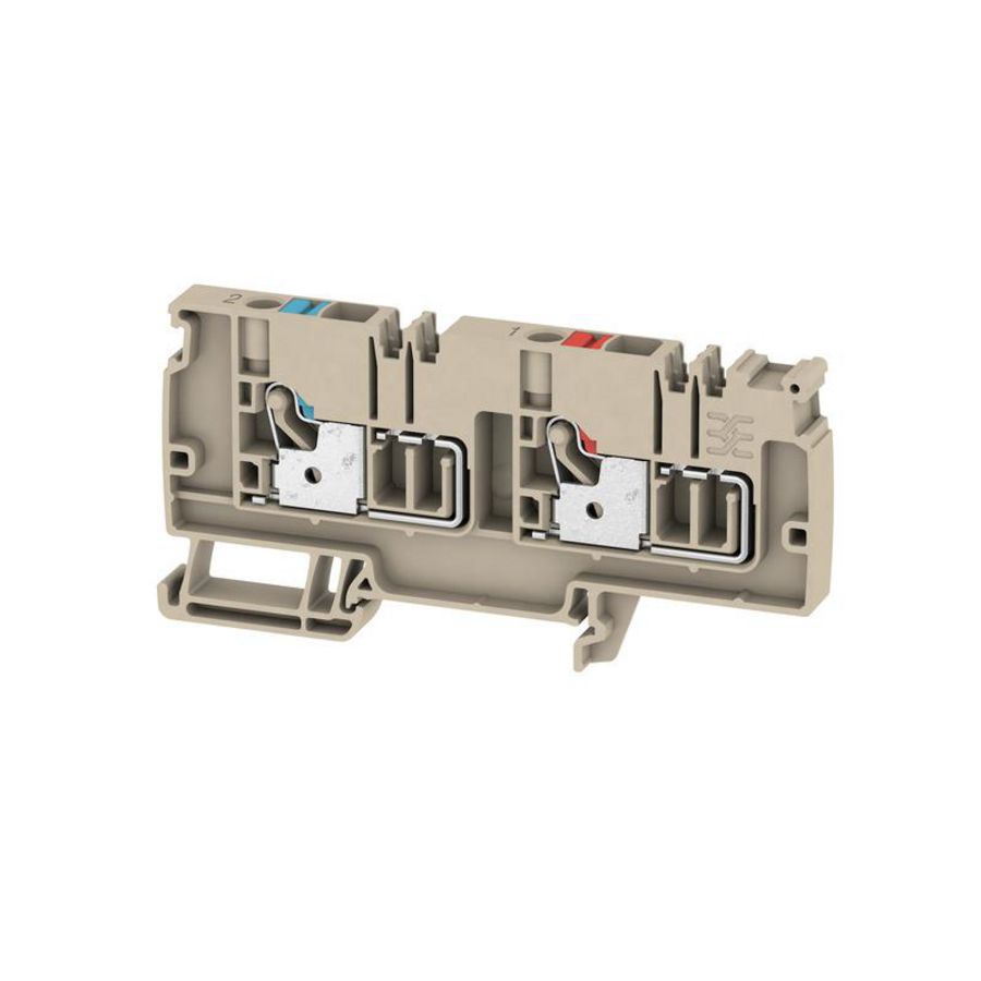 Doorvoerklem d.beige 6mm2 41 A 250 V co 1988260000 VVE=20