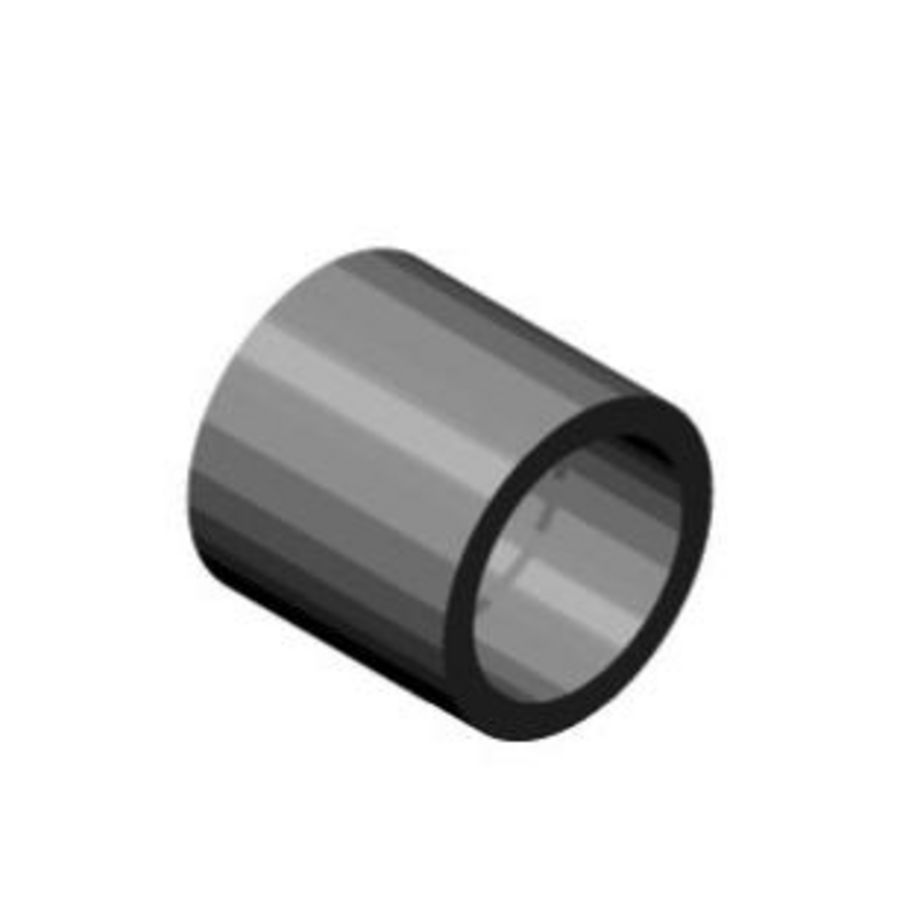 Beluchter mouw 20x20mm chr 092301025-00