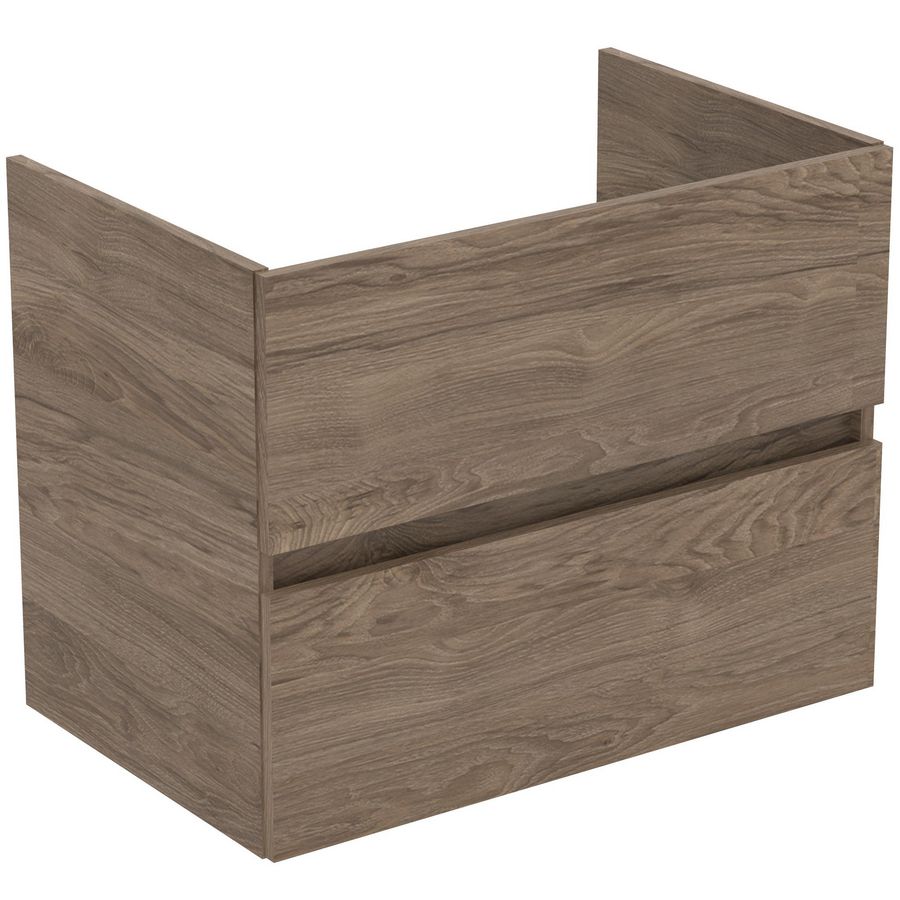 Wastafelmeubel TIEMPO 70x44cm 2x la flint hickory