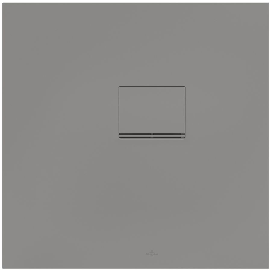 Douchebak Squaro Inf. hoekinb.RE 800x800mm Quaryl grijs