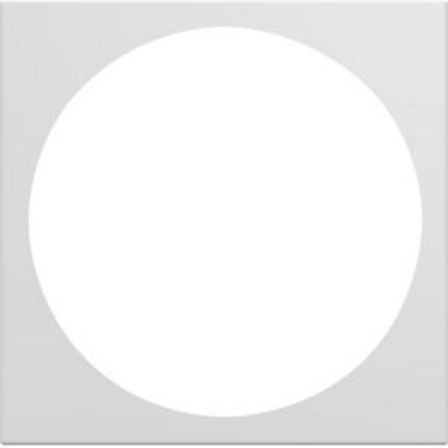 Centraalplaat multimedia 45mm Gallery verkeerswit