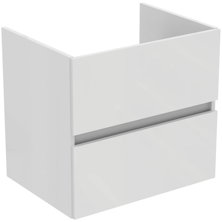 Wastafelmeubel TIEMPO 60x44cm 2x la wit