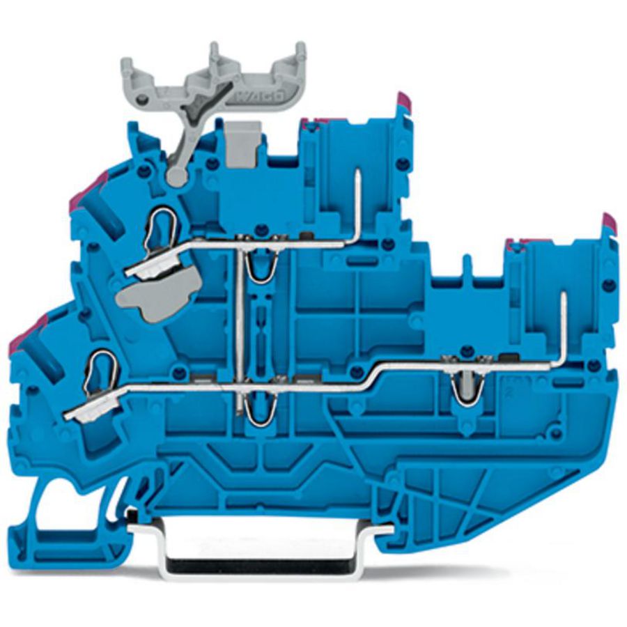 2-dr./2-pins 2etage basisklem rijg 2,5mm² 2209 VVE=50