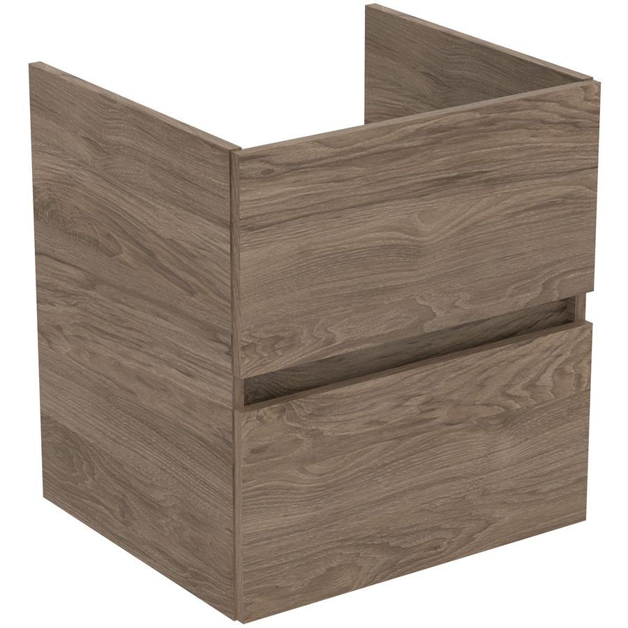 Wastafelmeubel TIEMPO 50x44cm 2x la flint hickory